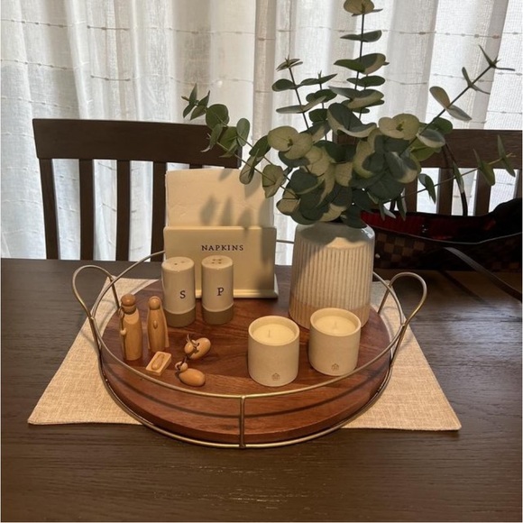 Holiday 5 Piece Wood Nativity Decorative Christmas